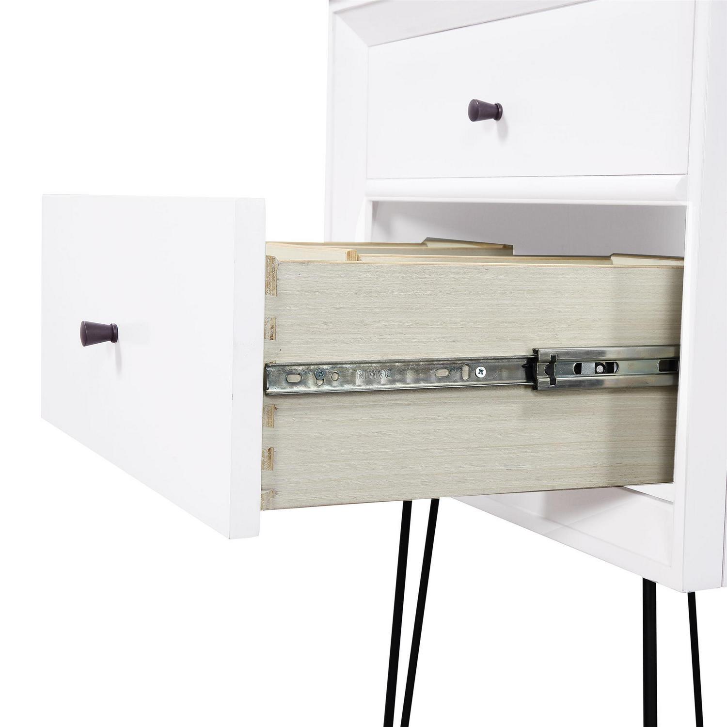 DHP Tribecca 24 Inch Floating Wall Mounted Bathroom Vanity, White - Image 22