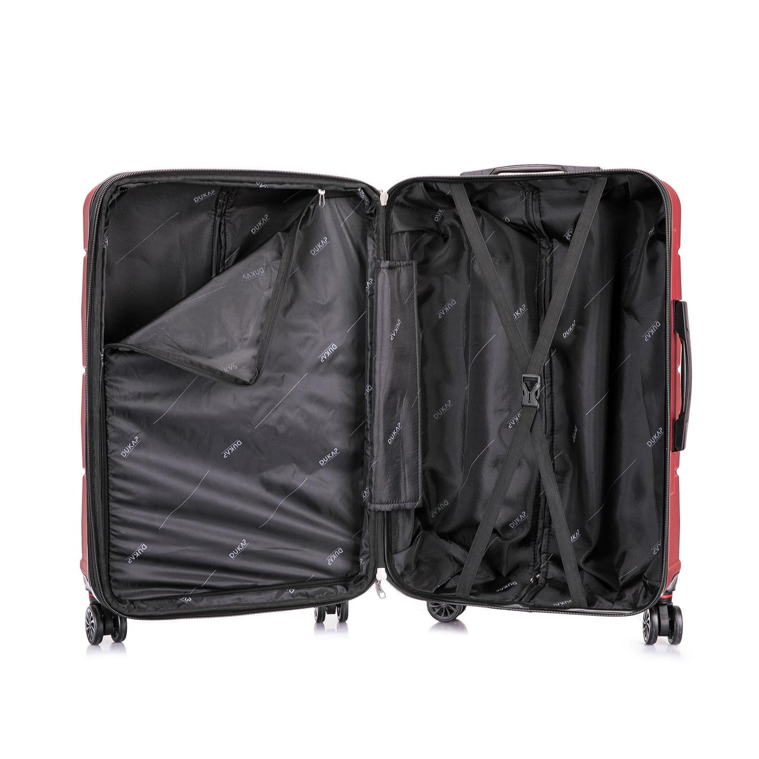 DUKAP Zonix 3-Piece 20"/26"/30" Lightweight Hardside Set Luggage - Image 7