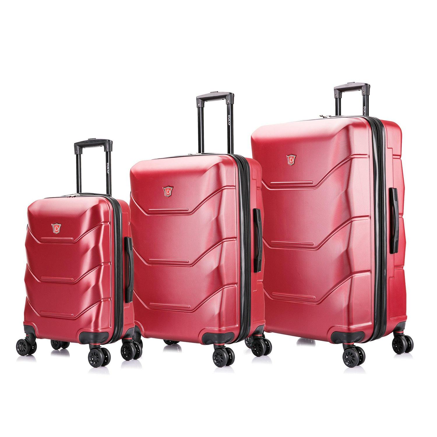 DUKAP Zonix 3-Piece 20"/26"/30" Lightweight Hardside Set Luggage