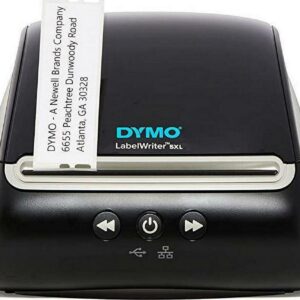 DYMO LabelWriter 5XL Printer, Automatic Label Recognition, Prints Extra-Wide Shipping Labels (UPS, FedEx, USPS), Perfect for eCommerce Sellers