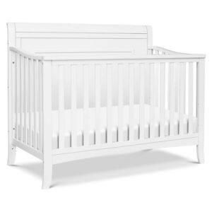 DaVinci Anders Pine Wood 4-in-1 Convertible Crib in White
