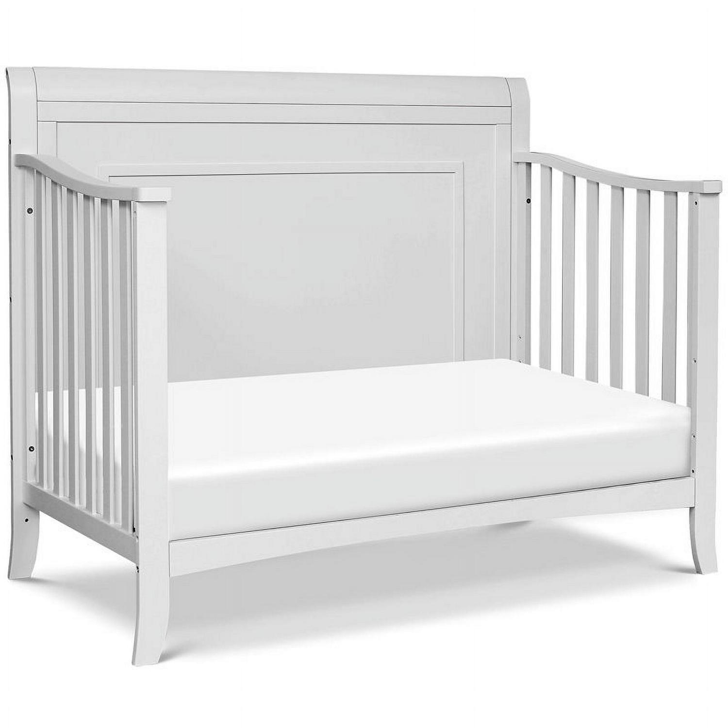 DaVinci Anders Pine Wood 4-in-1 Convertible Crib in Cloud Gray - Image 8