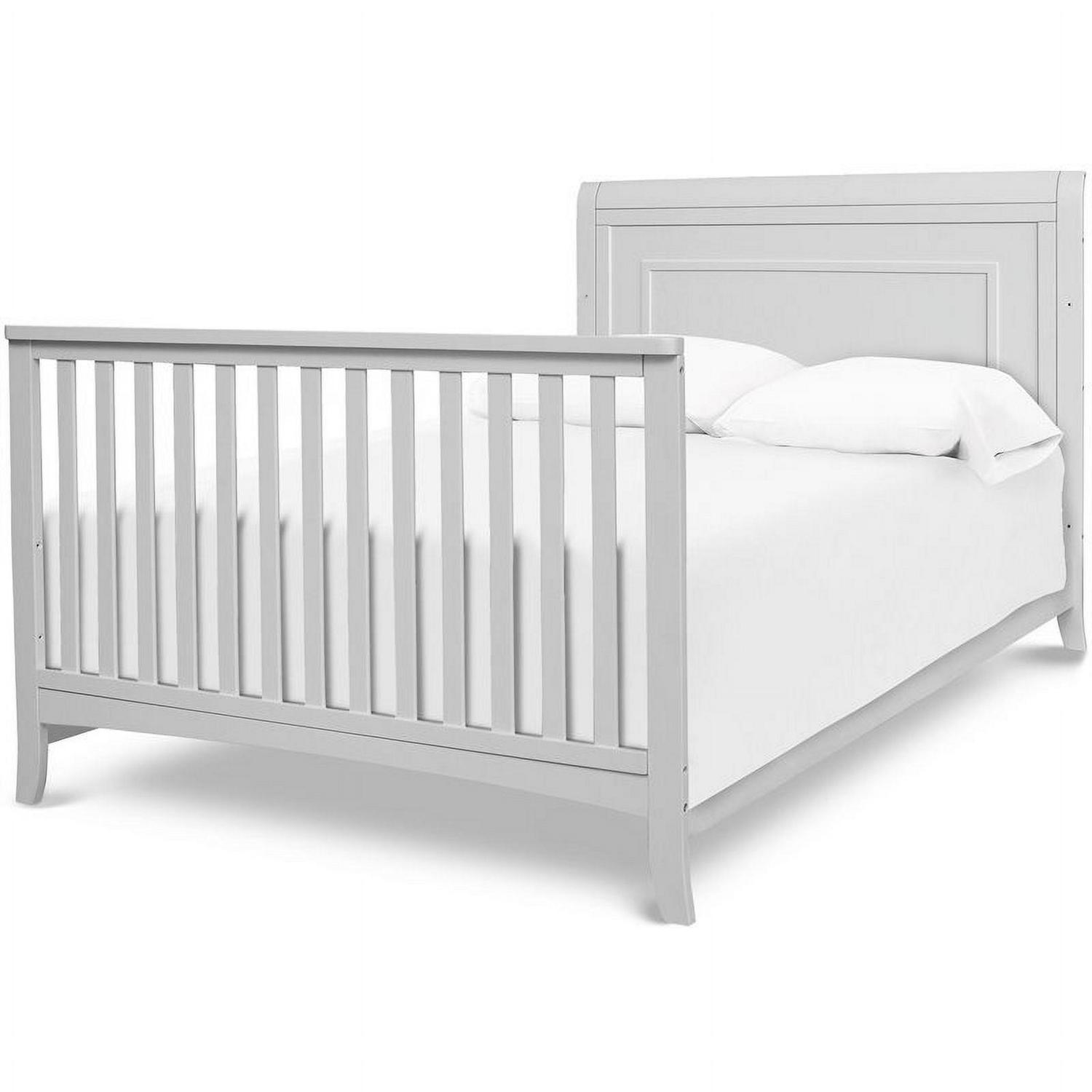 DaVinci Anders Pine Wood 4-in-1 Convertible Crib in Cloud Gray - Image 7
