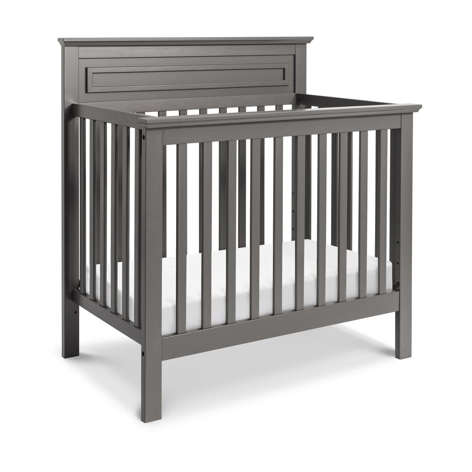 DaVinci Autumn 4-in-1 Pine Wood Convertible Mini Crib in Chestnut - Image 10