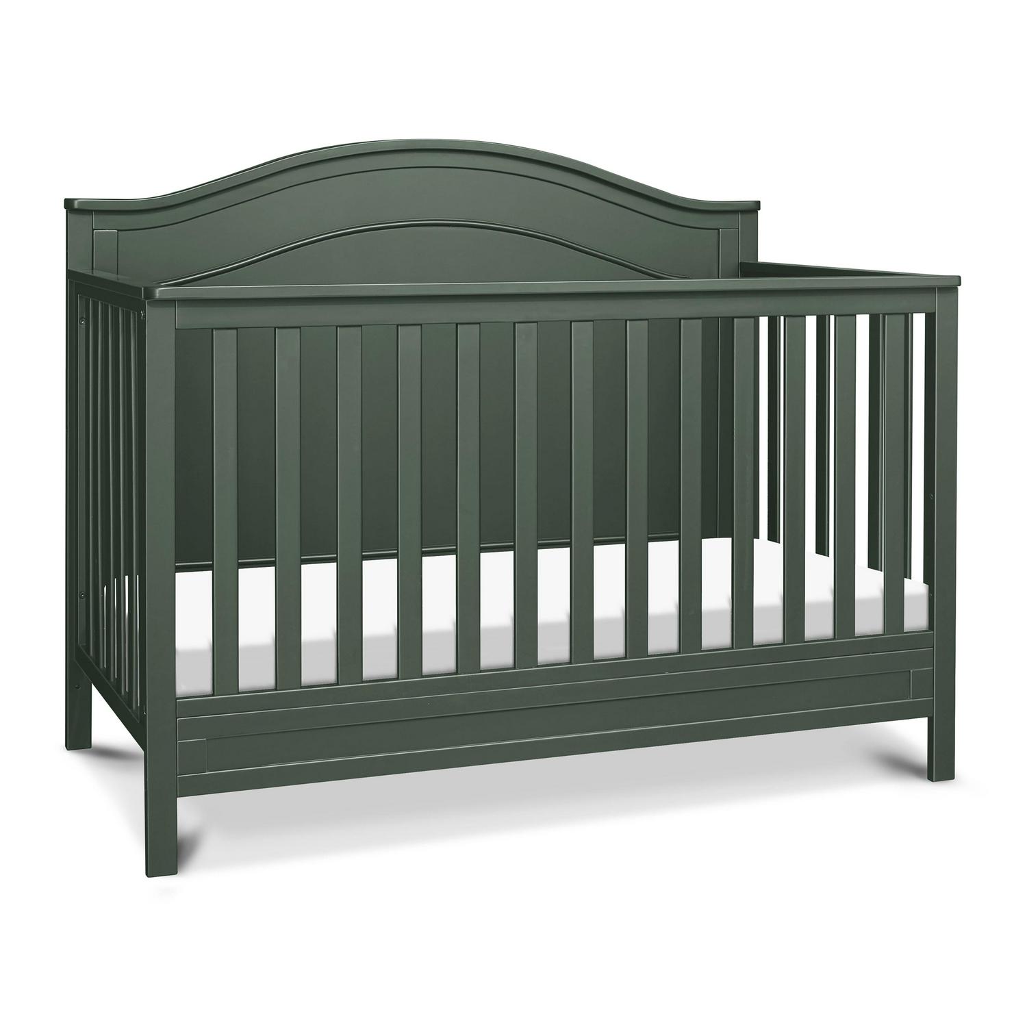 DaVinci Charlie 4-in-1 Convertible Crib, Greenguard Gold Certified, Forest Green