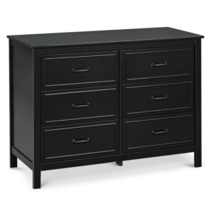 DaVinci Charlie 6-Drawer Double Dresser in Ebony