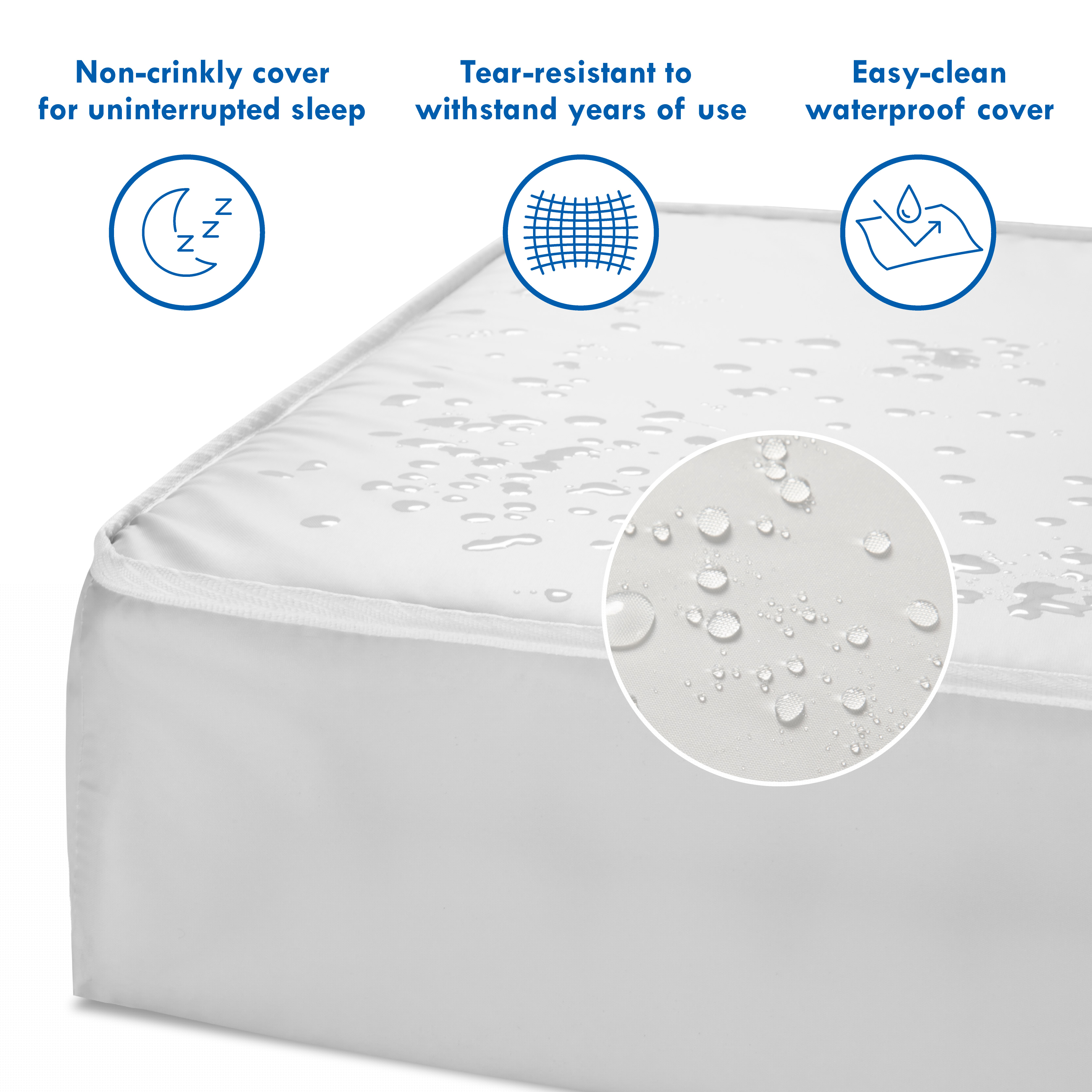 DaVinci Deluxe Coil Dual-Sided Crib & Toddler Mattress - Image 3