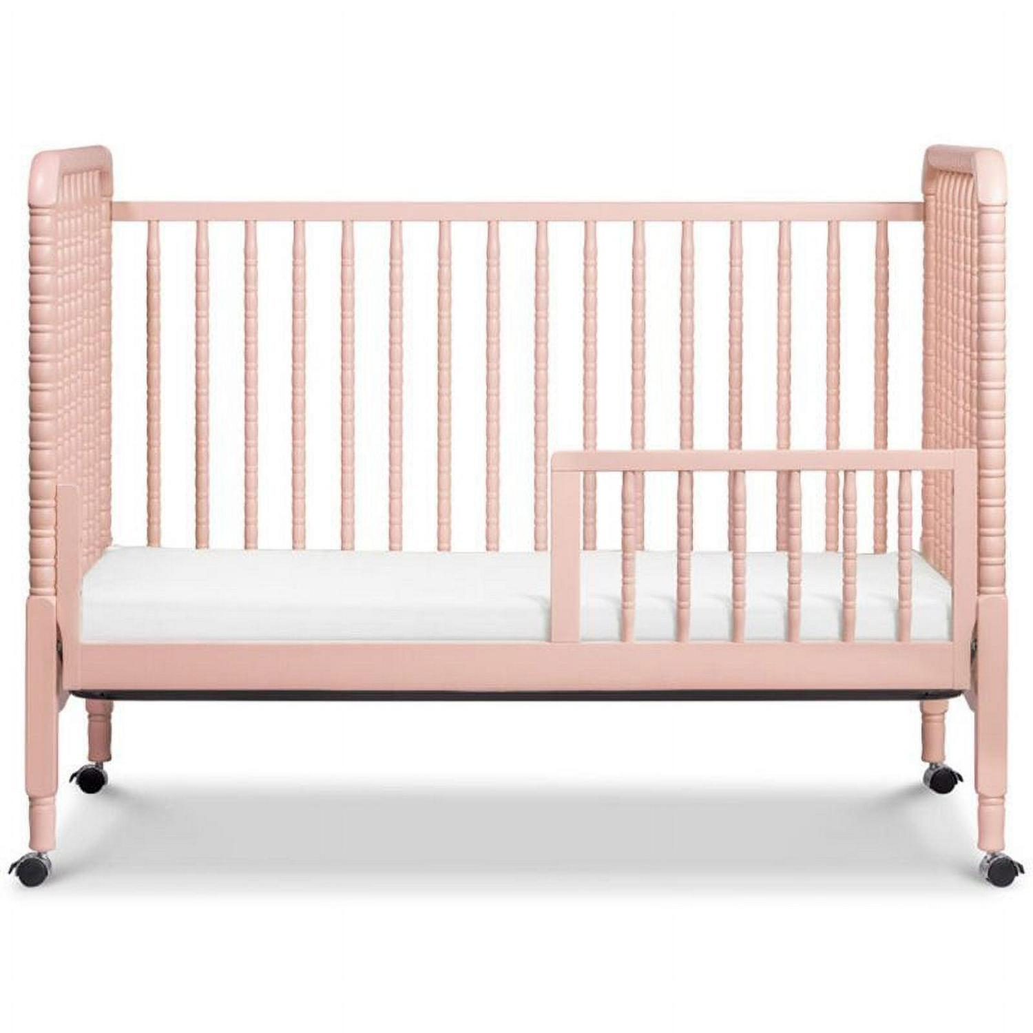 DaVinci Jenny Lind 3-in-1 Convertible Crib in Pink Blush - Image 6