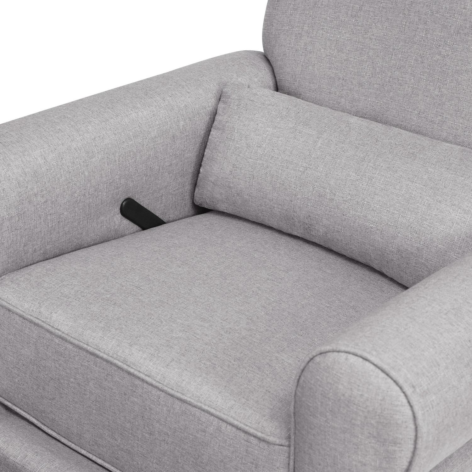 DaVinci Ruby Recliner and Glider in Misty Grey - Image 3