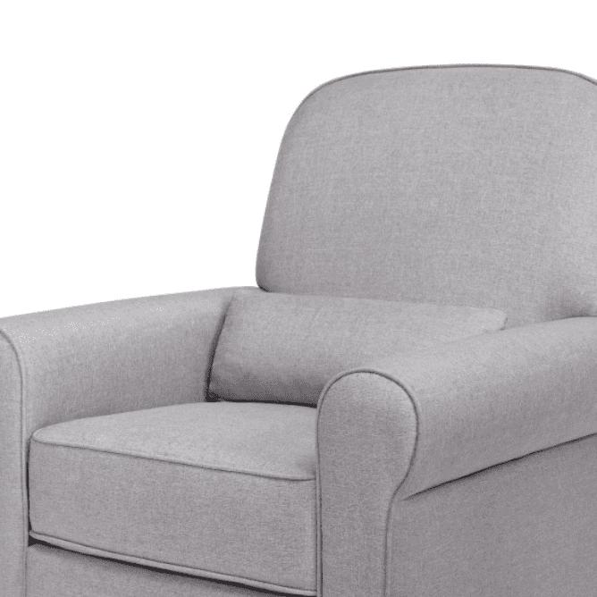 DaVinci Ruby Recliner and Glider in Misty Grey - Image 4