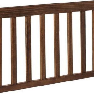 Carter's by Davinci Dakota Pine Wood Toddler Bed Conversion Kit in Espresso