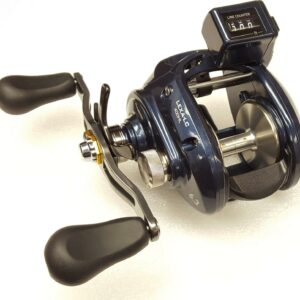 Daiwa Lexa-LC 6.3:1 Line Counter Baitcast Left Hand Fishing Reel - LEXA-LC400HL