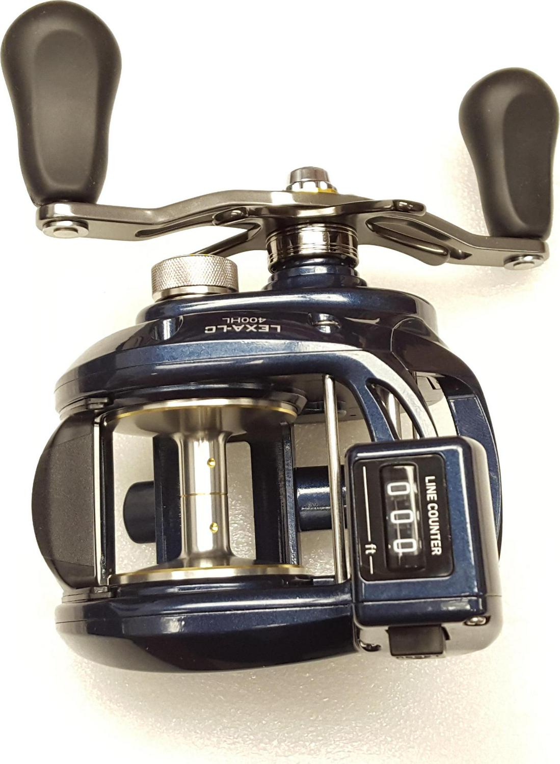 Daiwa Lexa-LC 6.3:1 Line Counter Baitcast Left Hand Fishing Reel - LEXA-LC400HL - Image 4