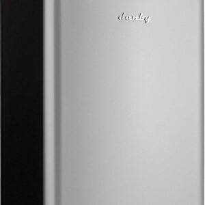 Danby 4.4 cu. ft. Retro Compact Fridge in Iridium Silver (DAR044A6DDB)