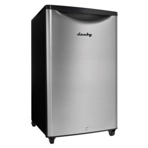 Danby 4.4 cu. ft. Outdoor Fridge in Stainless Steel (DAR044A6BSLDBO)