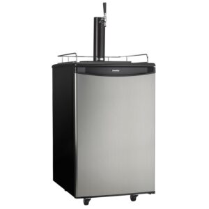 Danby 5.4 cu. ft. Single Tap Keg Cooler in Stainless Steel (DKC054A1BSLDB)