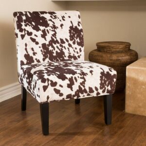 Daniella Milk Cow Slipper Chair