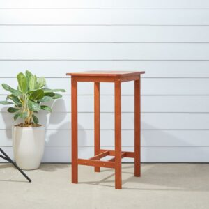 Dartmoor Eucalyptus Wood Bar Table