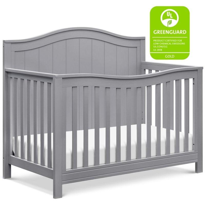 DaVinci Aspen 4-in-1 Convertible Crib in Gray - Image 2