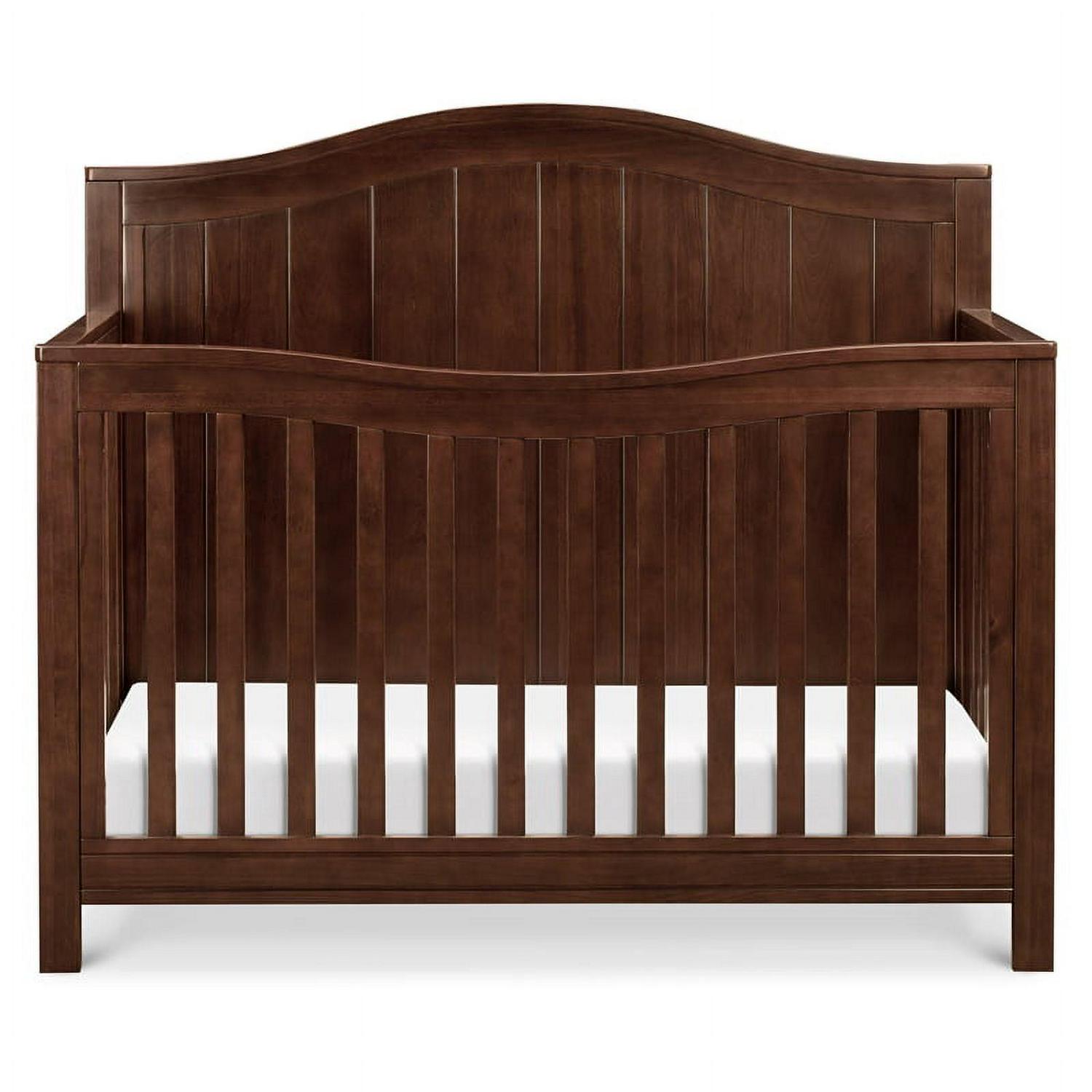 Davinci Aspen Modern Pine Wood and MDF 4-In-1 Convertible Crib in Espresso - Image 3