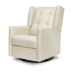 Davinci Maddox Recliner and Swivel Glider in Natural Oat