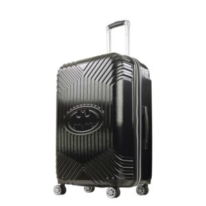 DC Comics Batman 29 Inch Rolling Luggage, Molded Hardshell Suitcase with Spinner Wheels, Black