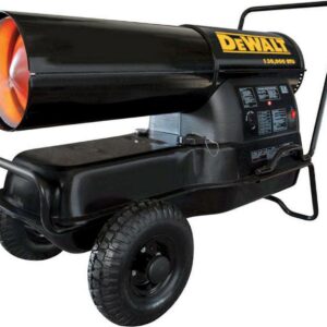 DEWALT DXH135HD Black 135,000 BTU/hr. Kerosene Heater for 3375 sq ft