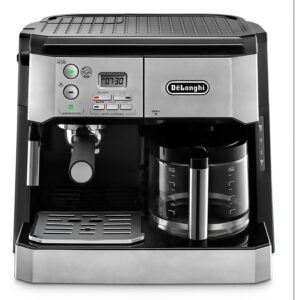 De'Longhi Combi Coffee Machine, Black,Silver,Multi-color