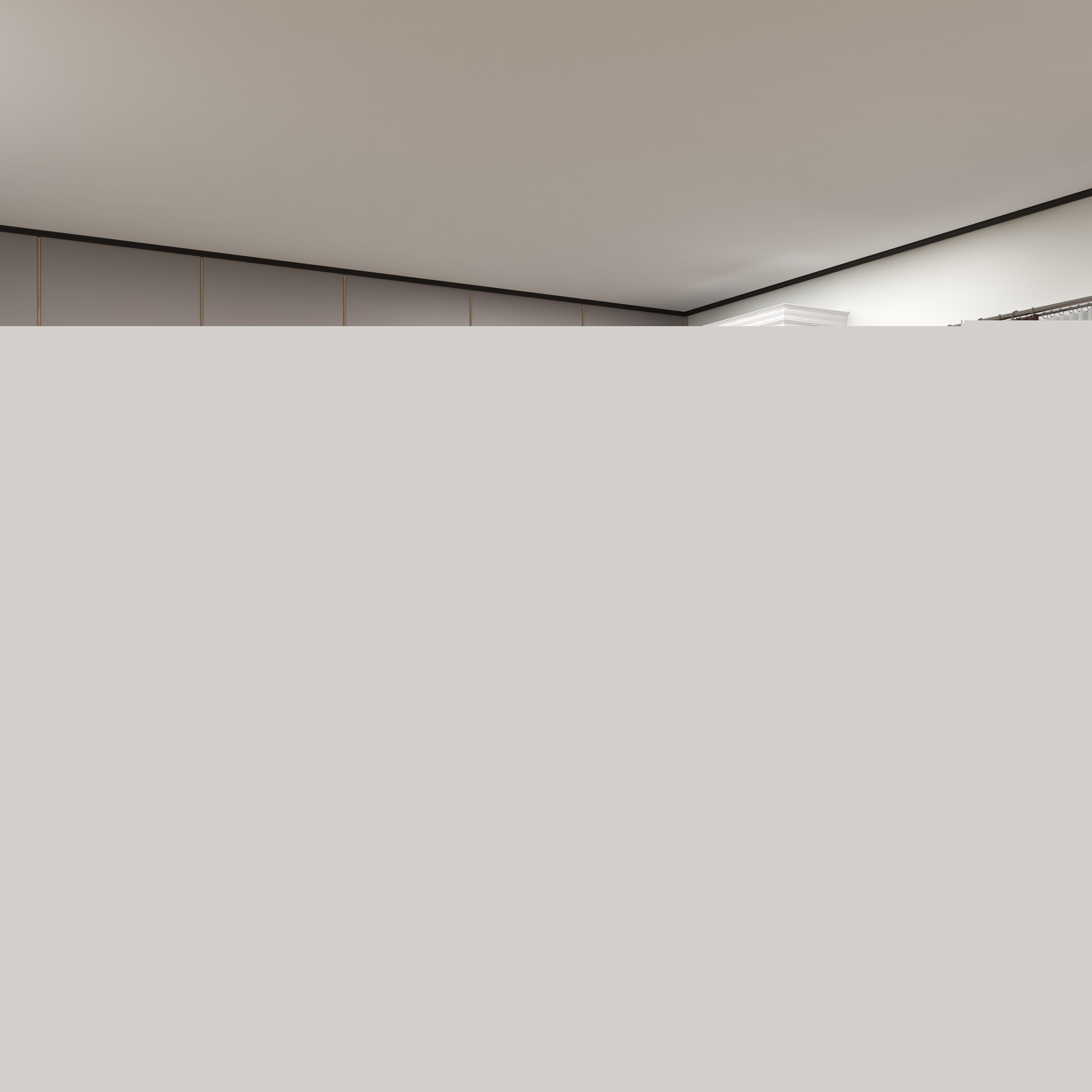 DecMode 53" x 31" Gold Metal Foldable Mesh Netting 3 Panel Geometric Fireplace Screen, 1-Piece - Image 12