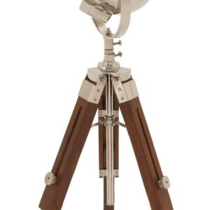 DecMode Brown Metal Industrial Desk Lamp 30"