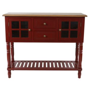 Decor Therapy Morgan Two Door Console Table