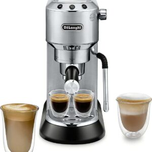De'Longhi Dedica Arte 15-Bar, 2-Cup Metal Espresso Machine