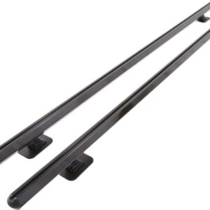Dee Zee DZ 99703B Gloss Black Hex Series - Side Rails - fits 2014 - 2019 Chevy/GMC Silverado/Sierra