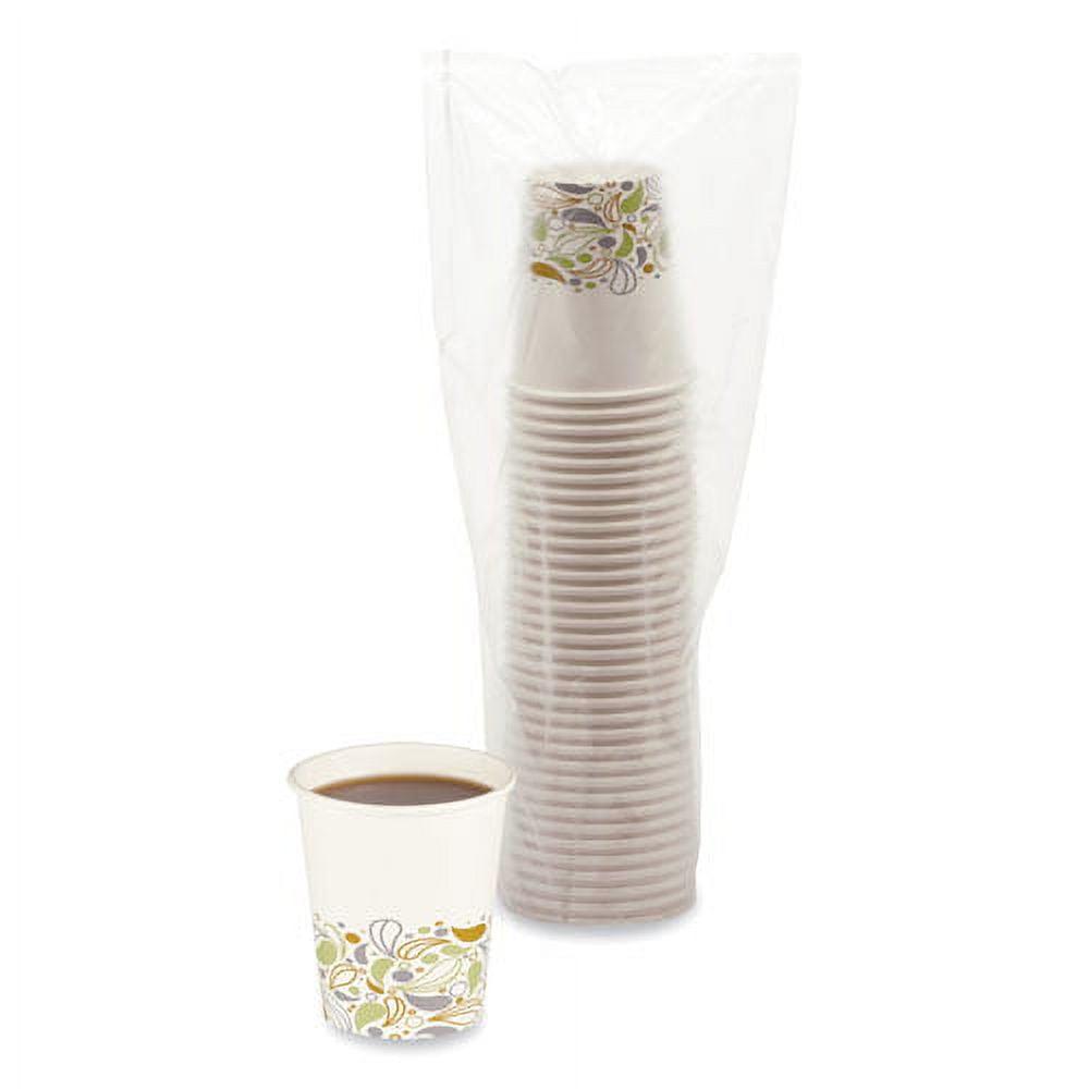 Deerfield Printed Paper Hot Cups, 8 Oz, 20 Cups/sleeve, 50 Sleeves/carton | Bundle of 5 - Image 5