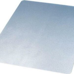 Deflecto EconoMat All Day Use Chair Mat for Hard Floors, Flat Packed, 46 x 60, Clear