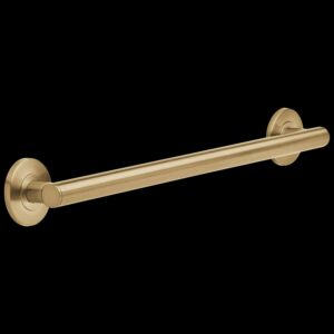 Delta 41824-CZ 24" Contemporary Decorative ADA Grab Bar, Champagne Bronze
