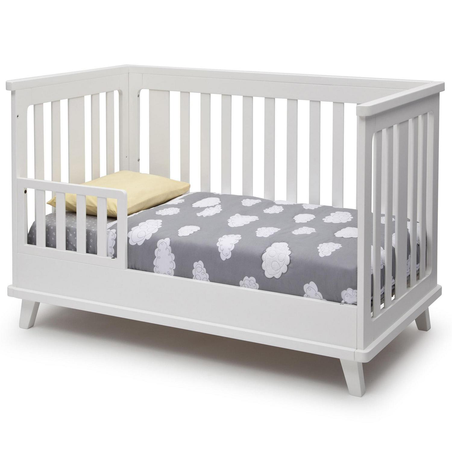 Delta Children Ava 3-in-1 Convertible Baby Crib, White - Image 12