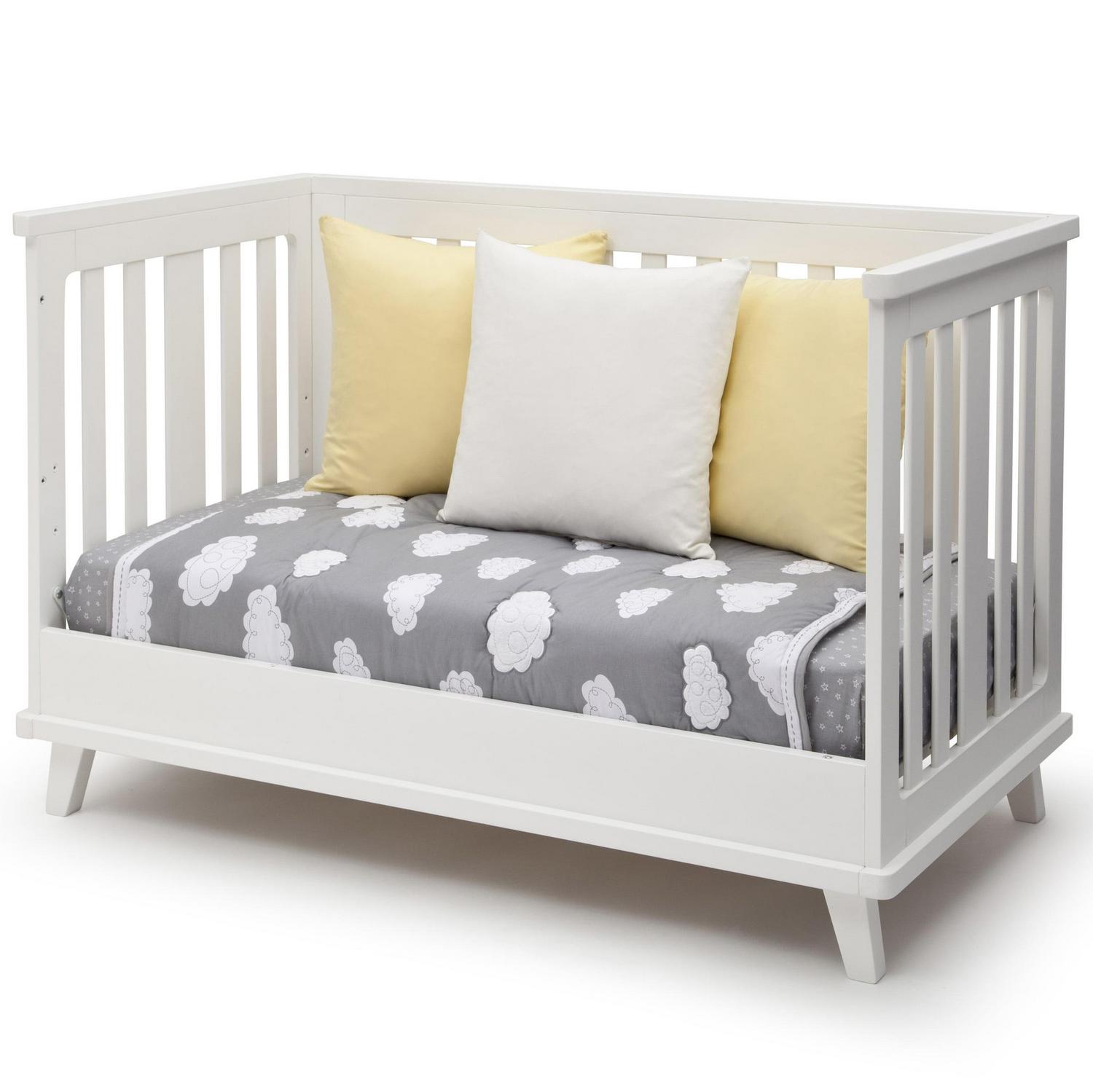 Delta Children Ava 3-in-1 Convertible Baby Crib, White - Image 13