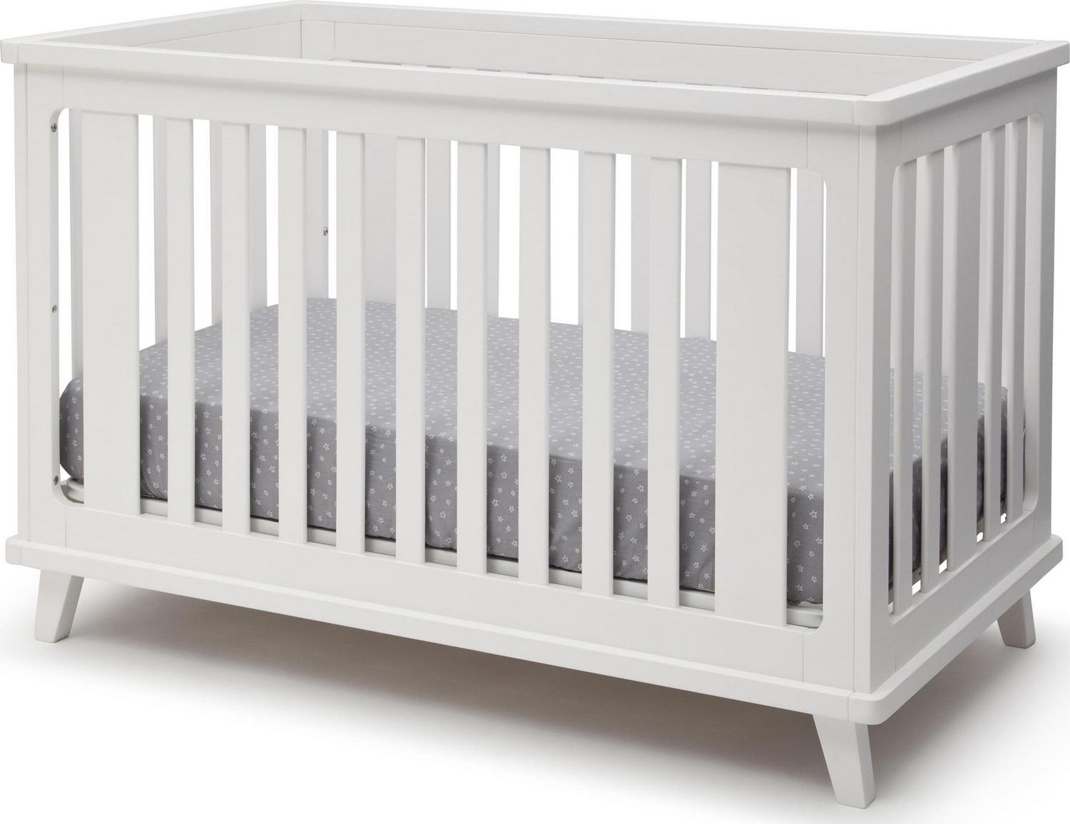 Delta Children Ava 3-in-1 Convertible Baby Crib, White - Image 11