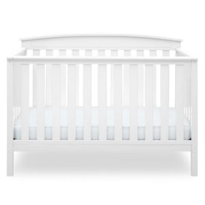 Delta Children Gateway 4-in-1 Convertible Baby Crib, White