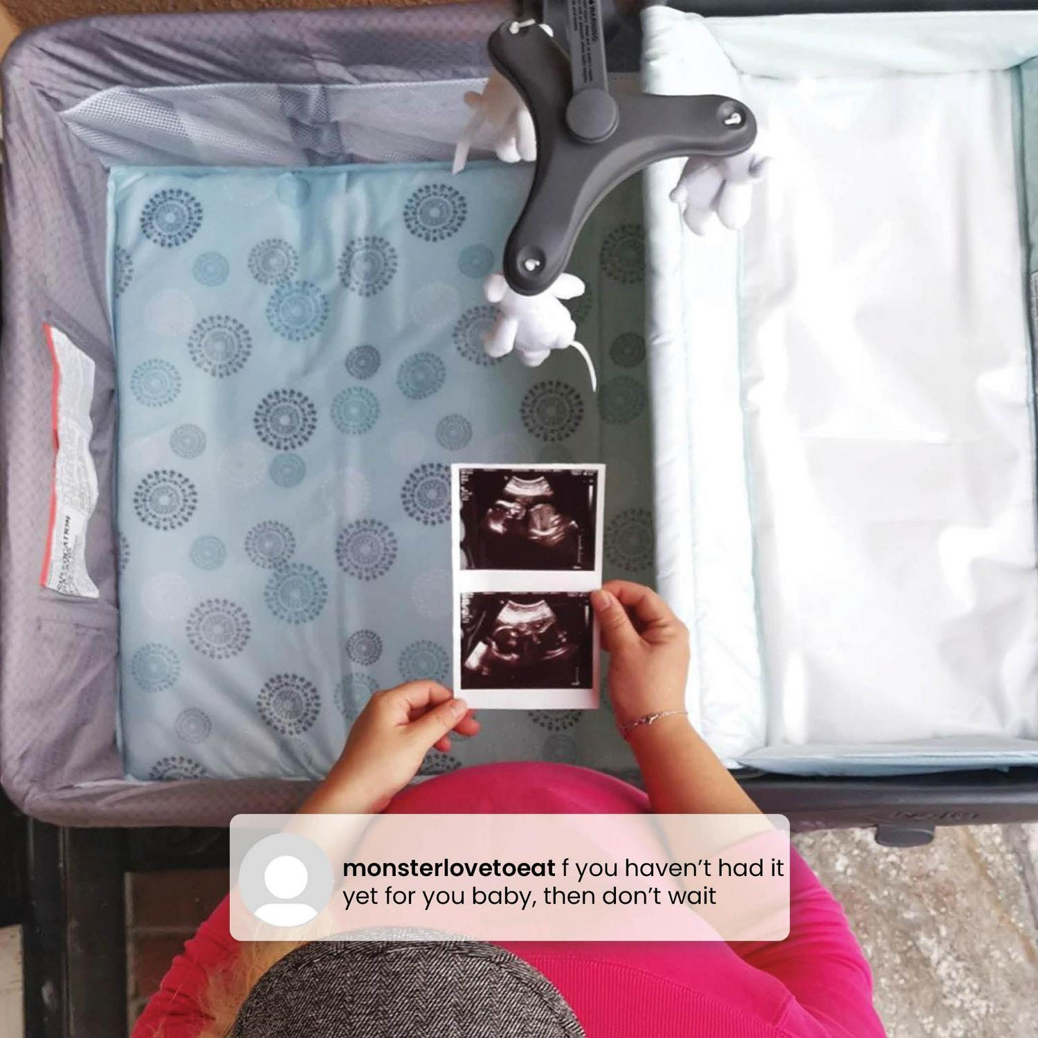 Delta Children LX Deluxe Portable Baby Play Yard With Removable Bassinet and Changing Table, Eclipse - Image 14