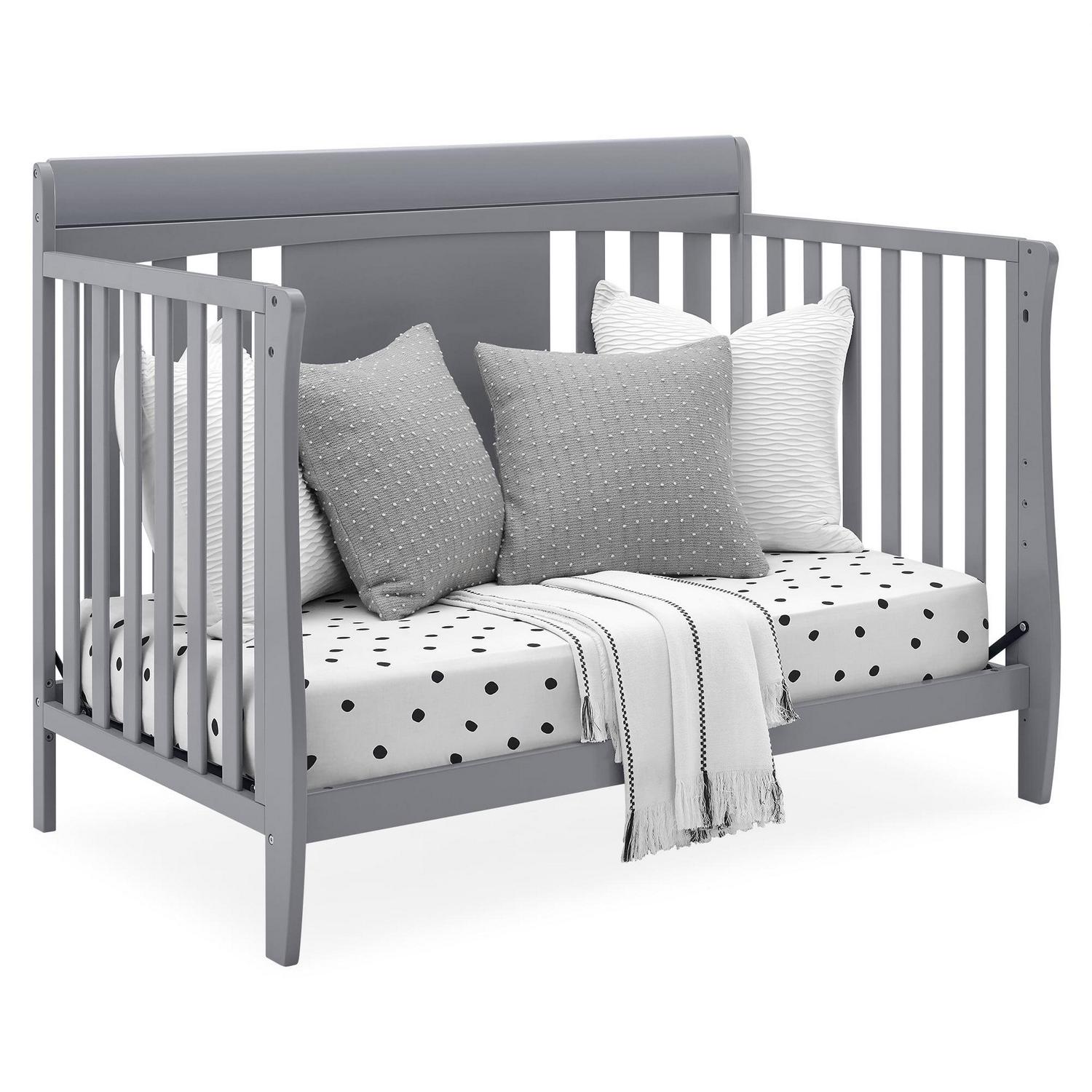 Delta Children Richmond 6-in-1 Convertible Baby Crib, Grey - Image 12