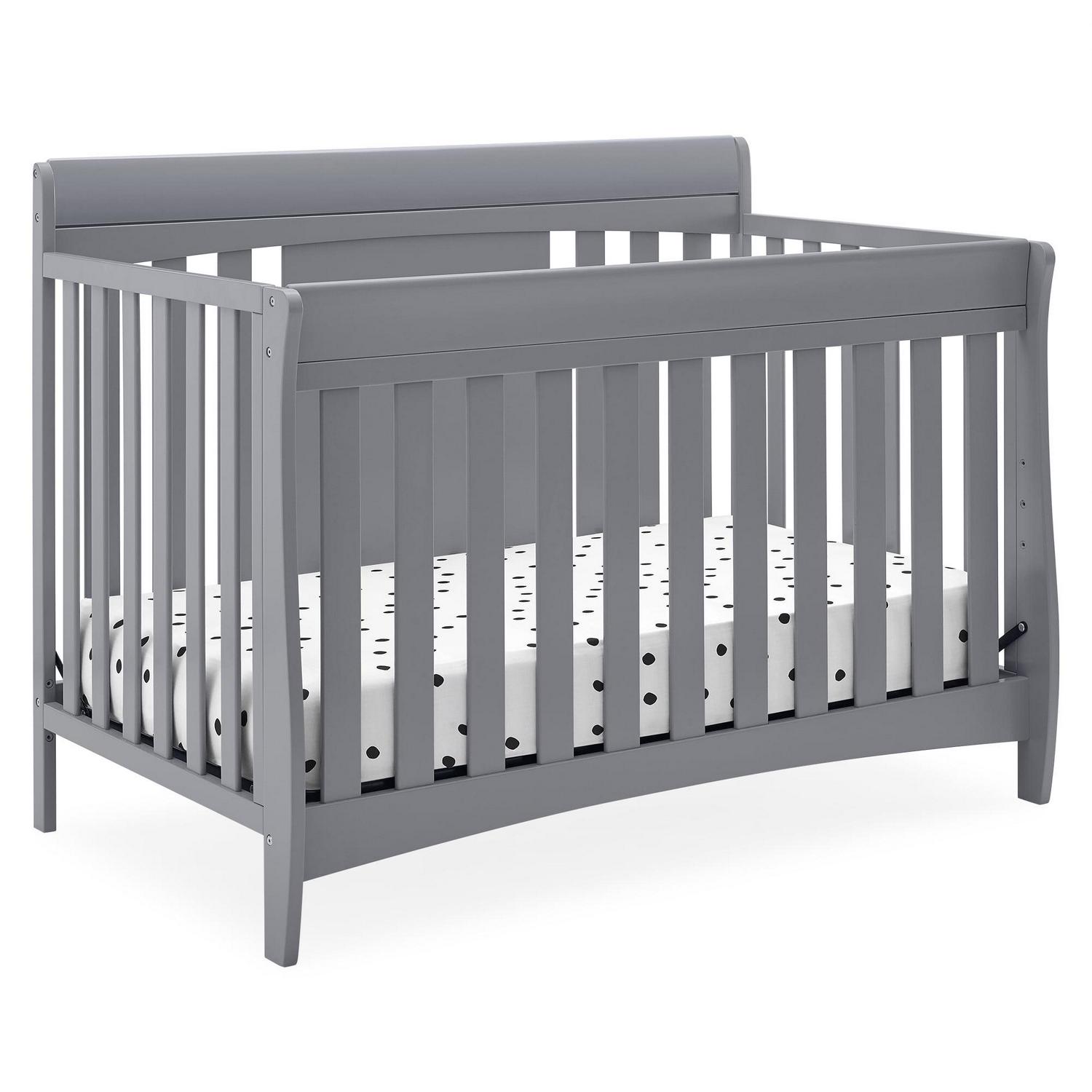 Delta Children Richmond 6-in-1 Convertible Baby Crib, Grey - Image 9