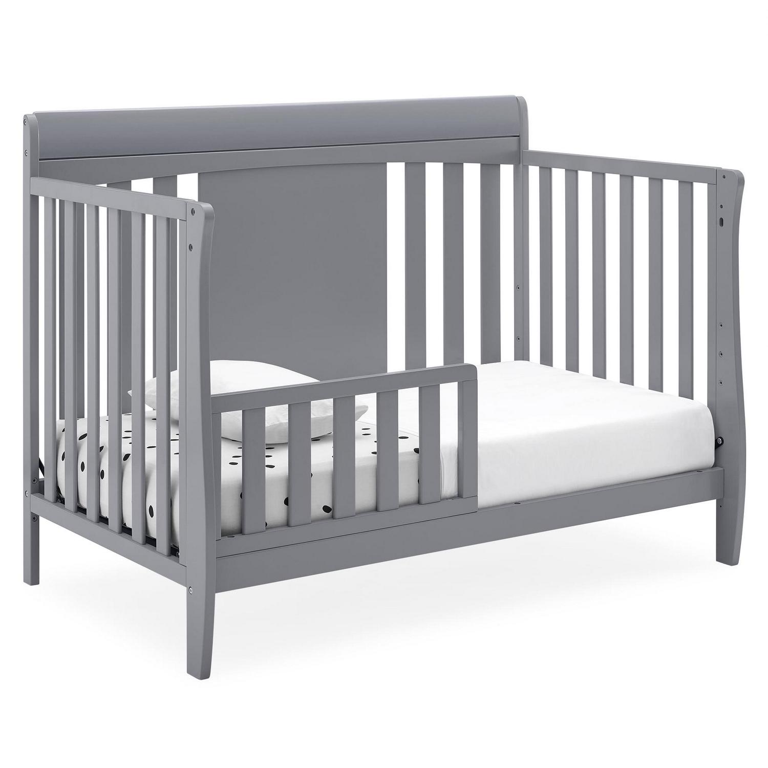 Delta Children Richmond 6-in-1 Convertible Baby Crib, Grey - Image 10