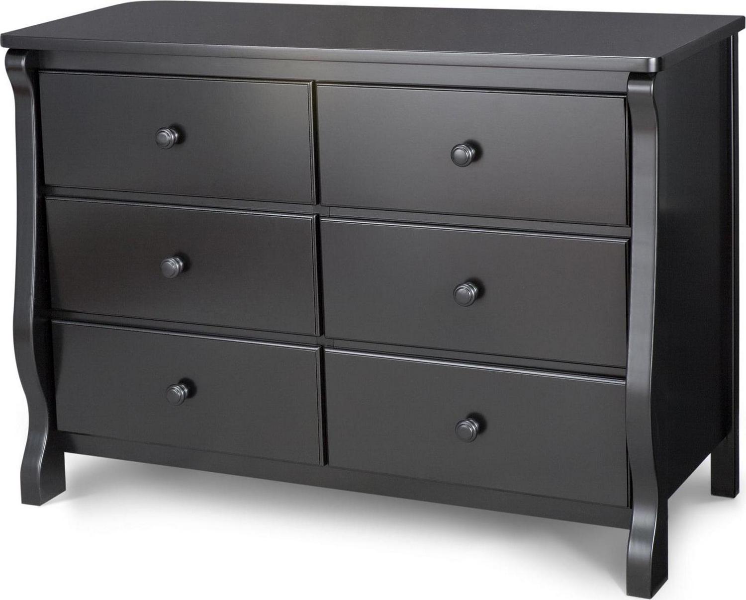 Delta Children 6-Drawer Dresser, Black - Image 4