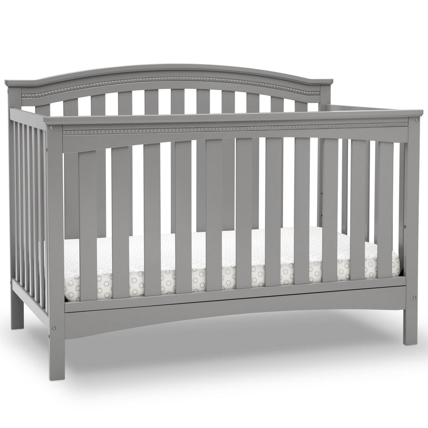 Delta Children Waverly 6-in-1 Convertible Baby Crib, Grey - Image 9