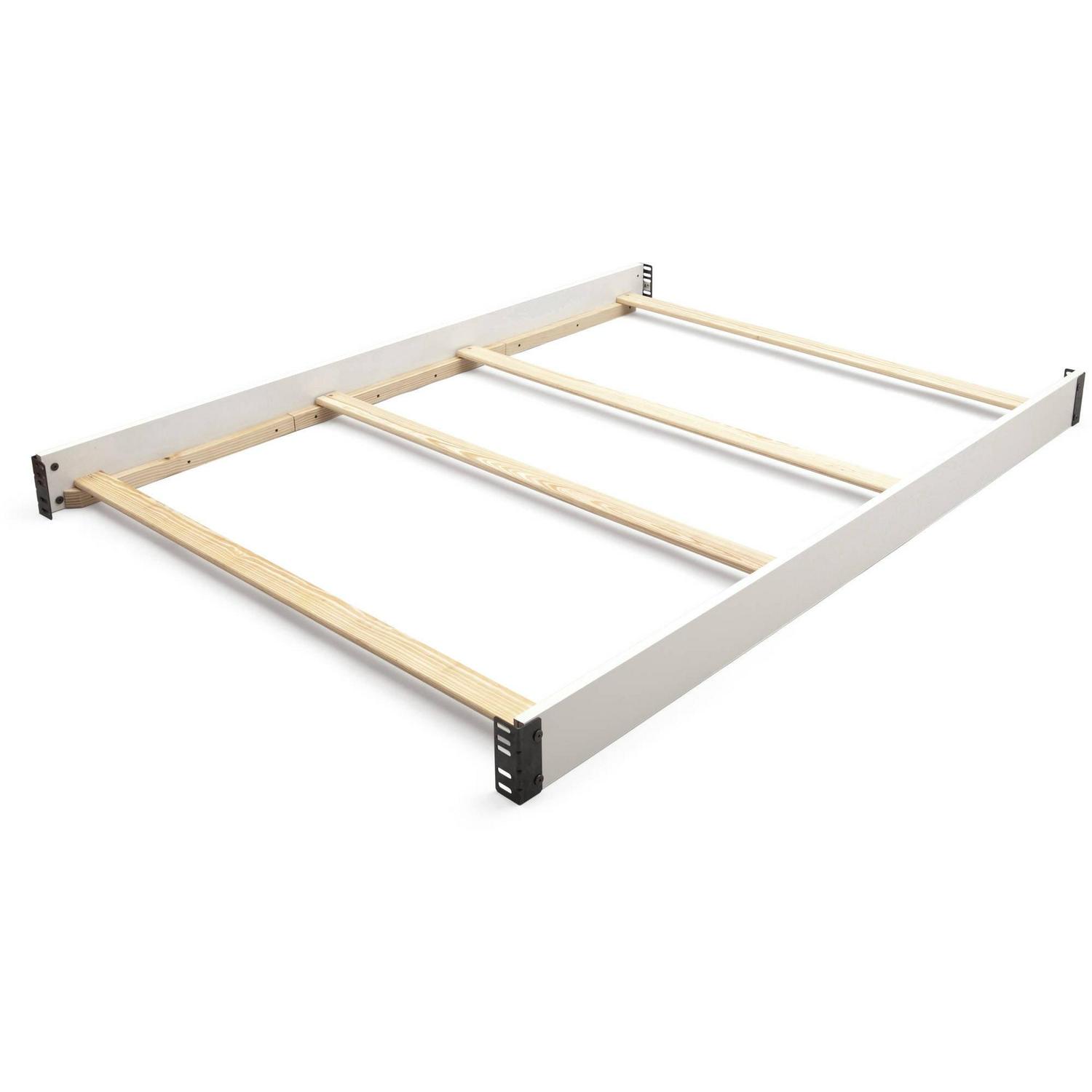 Delta Children Wooden Full-Size Bed Rails 0050, White