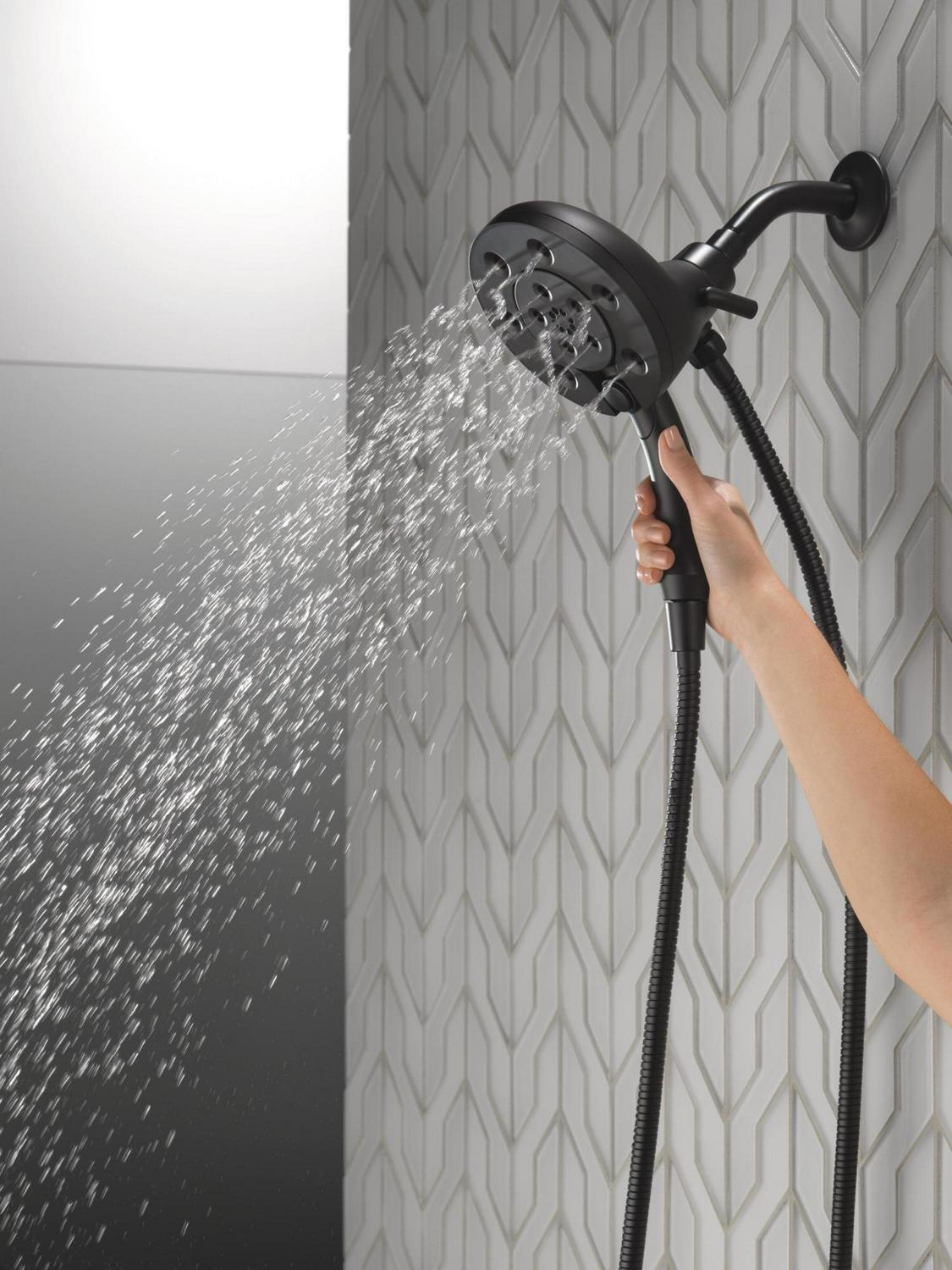 Delta In2ition Multi Function Shower Head and Hand Shower, Available in Various Colors - Image 2