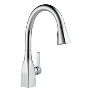 Delta Mateo Single Handle Pull-Down Kitchen Faucet with ShieldSpray Technology, Chrome