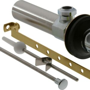 Delta Metal Pop-Up Drain Assembly for Bathroom Sinks in Chrome RP5651